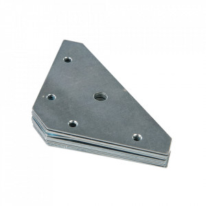 Set 10 coltare otel zincat, 83 x 0.9mm, Fixman - Img 3