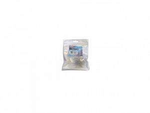 Set 100 sigurante pentru lipit plastic pe colt exterior, RS46, 0.6mm, forma M, Dedra - Img 4