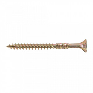 Set 100 suruburi lemn, anti-crapare lemn, 5x60mm, cap torx, bit inclus, Fixman - Img 2
