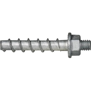 Set 150 suruburi autoforante profesionale pentru beton, 6 x 35mm, fixare fara diblu, cap hexagonal, filet exterior M6, rezistenta la foc, Celo