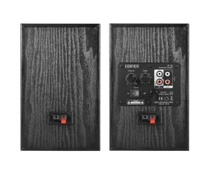 Set 2 boxe active pentru PC, muzica ambientala, camera copii, 42W, sunet HI-FI, incinte lemn, NEGRU, Edifier R1100-BK - Img 2