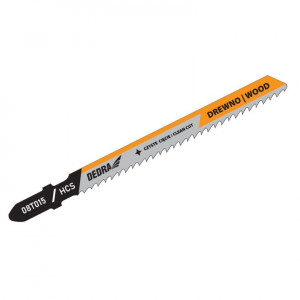 Set 2 panze profesionale taiat lemn, pentru fierastrau pendular, 10 tpi, HCS, Dedra - Img 2