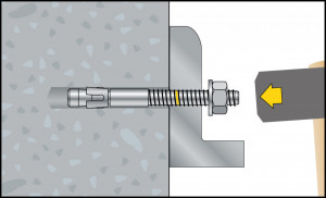 Set 20 dibluri profesionale metalice cu surub metric M12, 12 x 120mm, Celo - Img 5