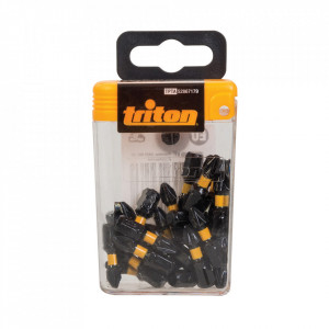 Set 25 biti profesionali, impact, PZ2 25mm, otel S2, Triton - Img 3
