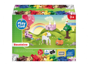 Set 430 piese caramizi creative, Playtive - Img 5