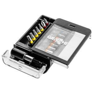 Set de biti cu adaptor, 15 buc.