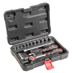 Set tubulare 1/4", 15 buc