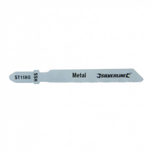 Silverline kirakófűrészlapok fémhez , 5 db , Silverline kirakófűrészlapok fémhez 5db