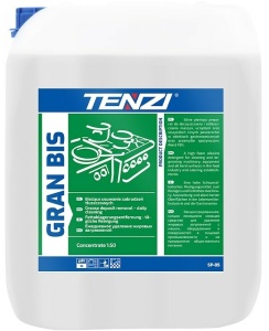 Solutie curatat profesionala pentru degresare suprafete gastronomie, pH14, alcalin, concentrat 1:50, 10L, Tenzi Gran Bis - Img 2