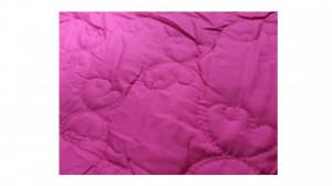 Steppelt takaró prémium babaszoba, keresztelő, ajándék, rózsaszín, 200 x 135 cm, pillangó, Home George - Img 2