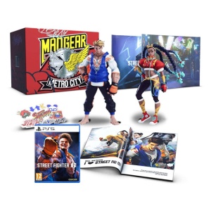 Street Fighter 6 Collectors Edition játék PlayStation 4-re, gyűjtői kiadás, gyűjtői figurákat és kiegészítőket tartalmaz - kissé sérült csomagolásban - Img 3