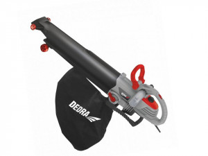 Suflanta , aspirator tocator frunze, 3000W, viteza variabila, sac 45L, paleta aluminiu, Dedra - Img 2