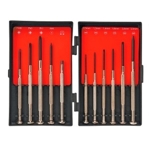 Surubelnite precizie, 11 buc -set