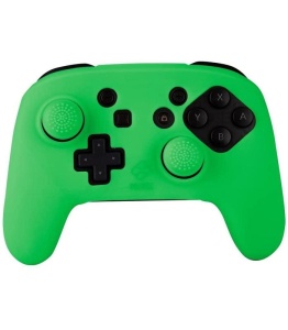 Szilikon védőburkolat, kompatibilis a Nintendo Switch Pro kontrollerrel, világít a sötétben, FR-Tec - Img 6