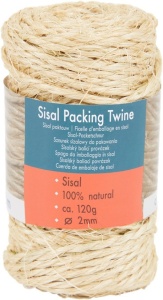 Természetes szizál zsineg, 120g, 2mm, 40m, VKTools - Img 2