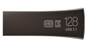 USB flash drive Samsung MUF-128BE4/APC, BAR Plus, "MUF-128BE4/APC" - Img 2