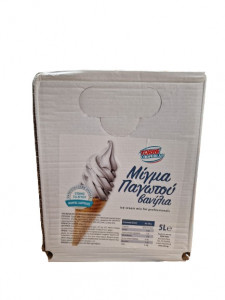 Vanília folyékony fagylaltkeverék, 5 kg, Torre Cooperlat