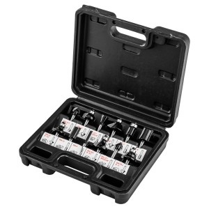 VIDIA freze pentru lemn, tija 6 mm, set de 12 buc.