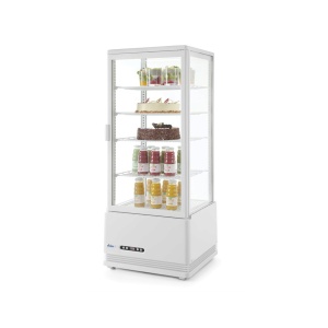 Vitrina frigorifica de prezentare 98 L alba - 397x444x(H)1100mm
