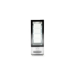 Vitrina frigorifica de prezentare interval temp. 2?/6?C, 500 W, corp inox, ARKTIC by Hendi, 850x650x(H)1908 mm, Clasa energetica C - Img 2