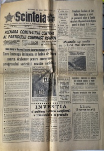 Ziar Comunist „Scînteia”, ediția de marți, 18 iulie 1972 (Anul XLI, Nr. 9212, 6 pagini
