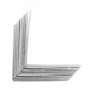 10 darabos készlet horganyzott acél szűrőkészlet, 40 x 1,6 x 16mm, Fixman - Img 5