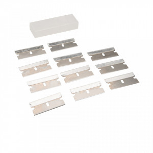 10 darabos spatulavágó késkészlet, 38x19x0.25mm, Silverline