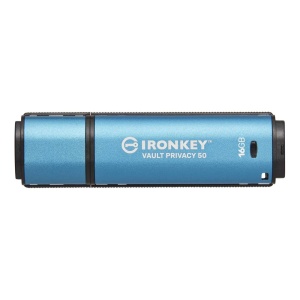 16GB IronKey Vault Privacy 50 AES-256 Encrypted, FIPS 197, "IKVP50/16GB"