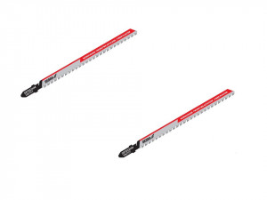2 db profi vágó ék, műanyag, műanyag ötvözetek, pvc, üvegszál, lengőfűrészhez, 6 tpi, 132 mm, vidia, Dedra