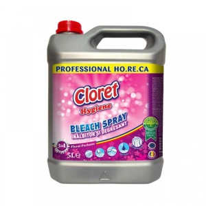 3 az 1-ben tisztítószer: fertőtlenítő, fehérítő és zsírtalanító, Royal Hygiene Bleach Spray, 5 l, virágos illatú