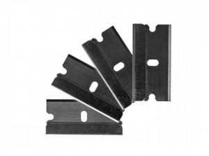 5 darabos tartalék pengekészlet, 38 x 18mm, borotva, Benman