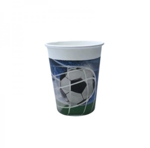 60 darabos party pohár készlet, 8oz, 235ml, 8oz, 235ml, Football modell