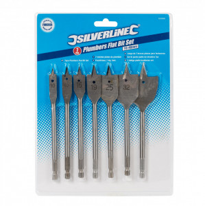 7 darabos fafaragó készlet , acél-szén, 10-40 mm , Silverline - Img 5