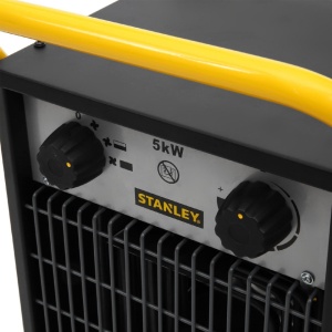 Aeroterma industriala 5000W, alimentare 400V trifazat, 3 trepte, termostat, carcasa metalica, ST-05-400-E - Img 2