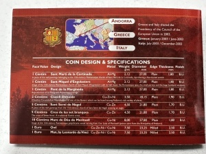 Andorra 2003 – Set numismatic Brilliant , ediție limitată - Img 4