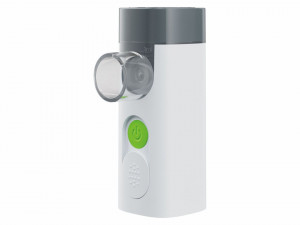 Aparat aerosoli, nebulizator mini portabil ultrasonic silentios, 0.3 ml/min, tehnologie MESH, Sanitas SIH48 - Img 3