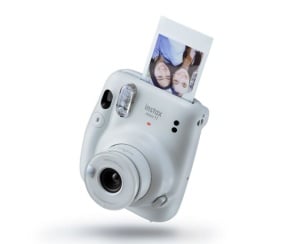 Aparat foto instant Fujifilm Instax mini 11, + husa transport, alb, second hand - Img 2