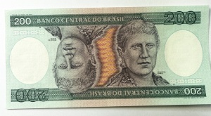 Bancnota Brazilia - 200 Cruzeiros 1981