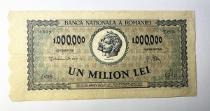 Bancnota Regalista - Romania - 1.000.000 lei - 16.04.1947 ( Regele Mihai I )