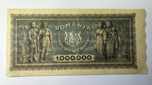 Bancnota Regalista - Romania - 1.000.000 lei - 16.04.1947 ( Regele Mihai I ) - Img 2