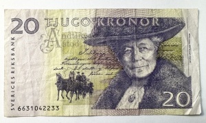Bancnota Suedia - 20 Kronor 1997 - Img 3