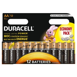 Baterii Duracell BSC 12 buc AA