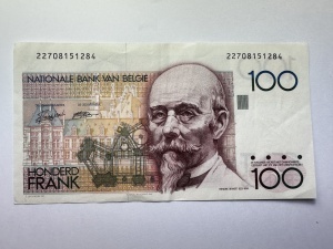Belgia - 100 Franci ( 1977-1990 )