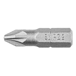 Bit surubelnita PZ2, 25mm,1/4'', 20 buc set