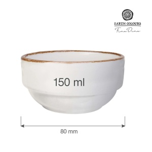 Bol Vanilla, 80 mm, 150 ml Fine Dine - Img 2