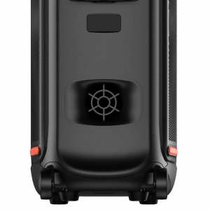 Boxă Activă de Petrecere Denver BPS-470, 200W RMS, Două Woofer-e 10", Bluetooth 5.3, Karaoke, Microfon Wireless Inclus, Lumini LED RGB, TWS, IPX4, Troller, Black - Img 2