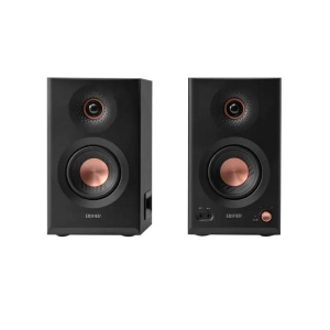 BOXE EDIFIER 2.0, RMS: 110W (2 x 30W + 2 x 15W + 2 x 10W), studio monitor, BT v6.0, volum, high freq, low freq, intrare jack 6.35 TRS balanced, XLR balanced, RCA/AUX, black, "MR5-BK"