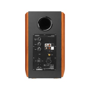 BOXE EDIFIER 2.0, RMS: 120W (2 x 25W, 2 x 35W), bluetooth, wireless, telecomanda wireless, volum, bass, treble, coaxial, optic, brown, "S1000W-BR" - Img 3