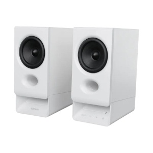 BOXE EDIFIER 2.0, RMS: 5W (2 x 2.5W), bluetooth v6.0, volum, mufa casti, touch panel, AUX/USB-C, Edifier App, USB power, MDF, white, "R20BT-W" - Img 4