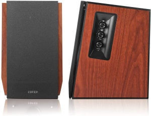 BOXE EDIFIER 2.0, RMS: 66W (2 x 15W, 2 x 18W), bluetooth, telecomanda wireless, volum, bass, treble, dual RCA, sub-out, brown, "R1700BTS-BR" - Img 4